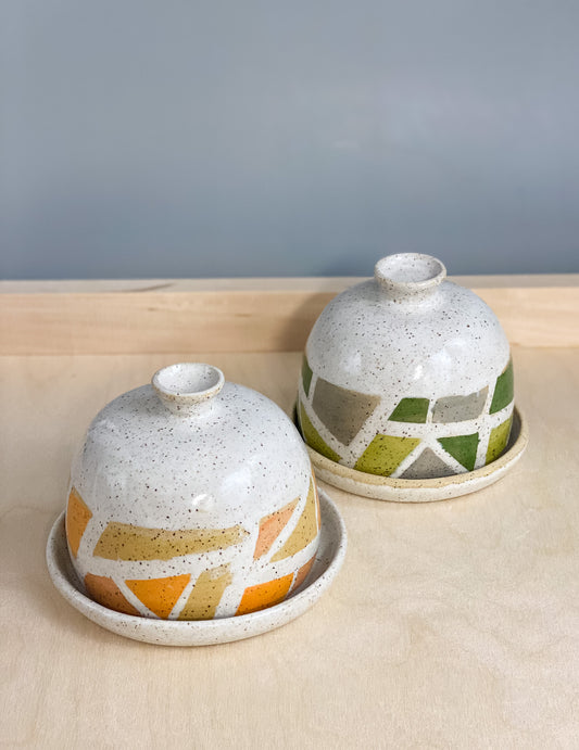 Mosaic Butter Bell